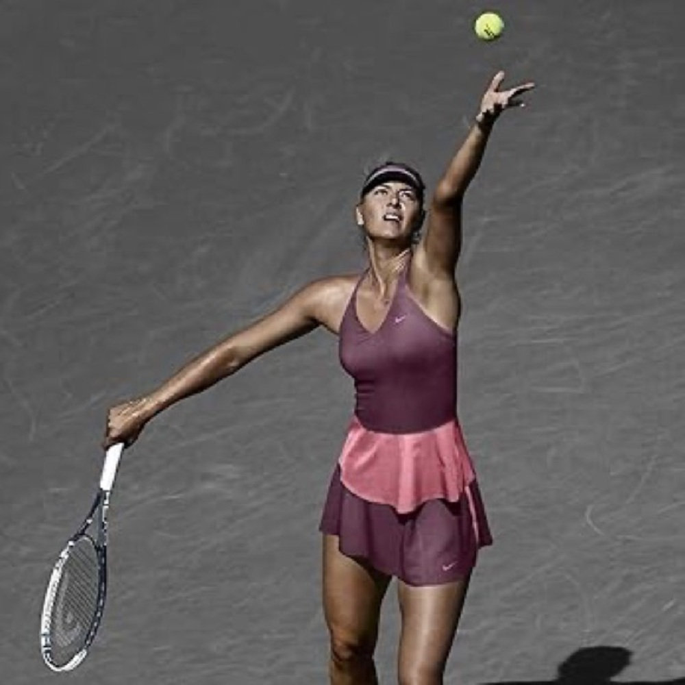Vintage rare maria sharapova Nike Dri-FIT tennis top and bottom